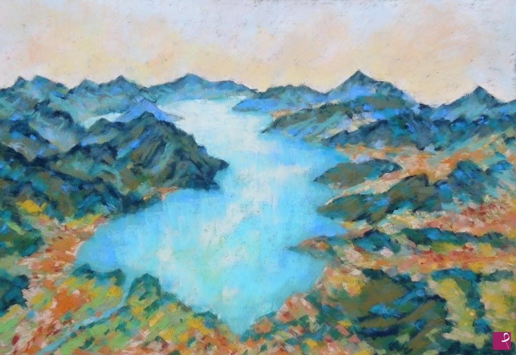 quadri in vendita online - Veduta del Lago d'Iseo - 91