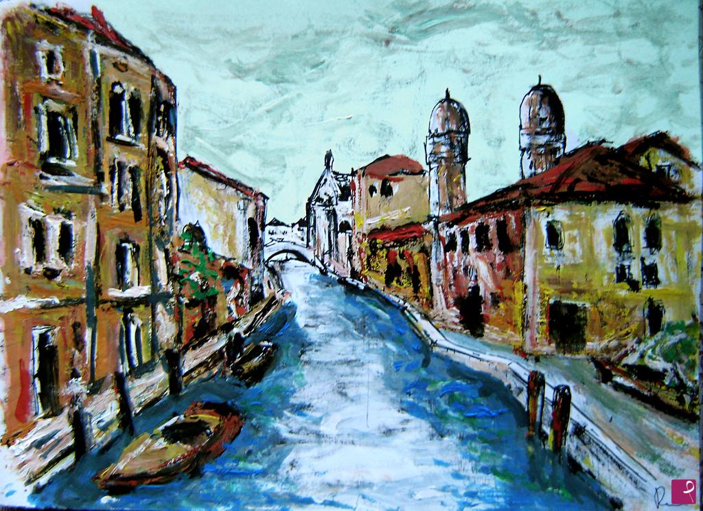 quadri in vendita online - Veduta Venezia