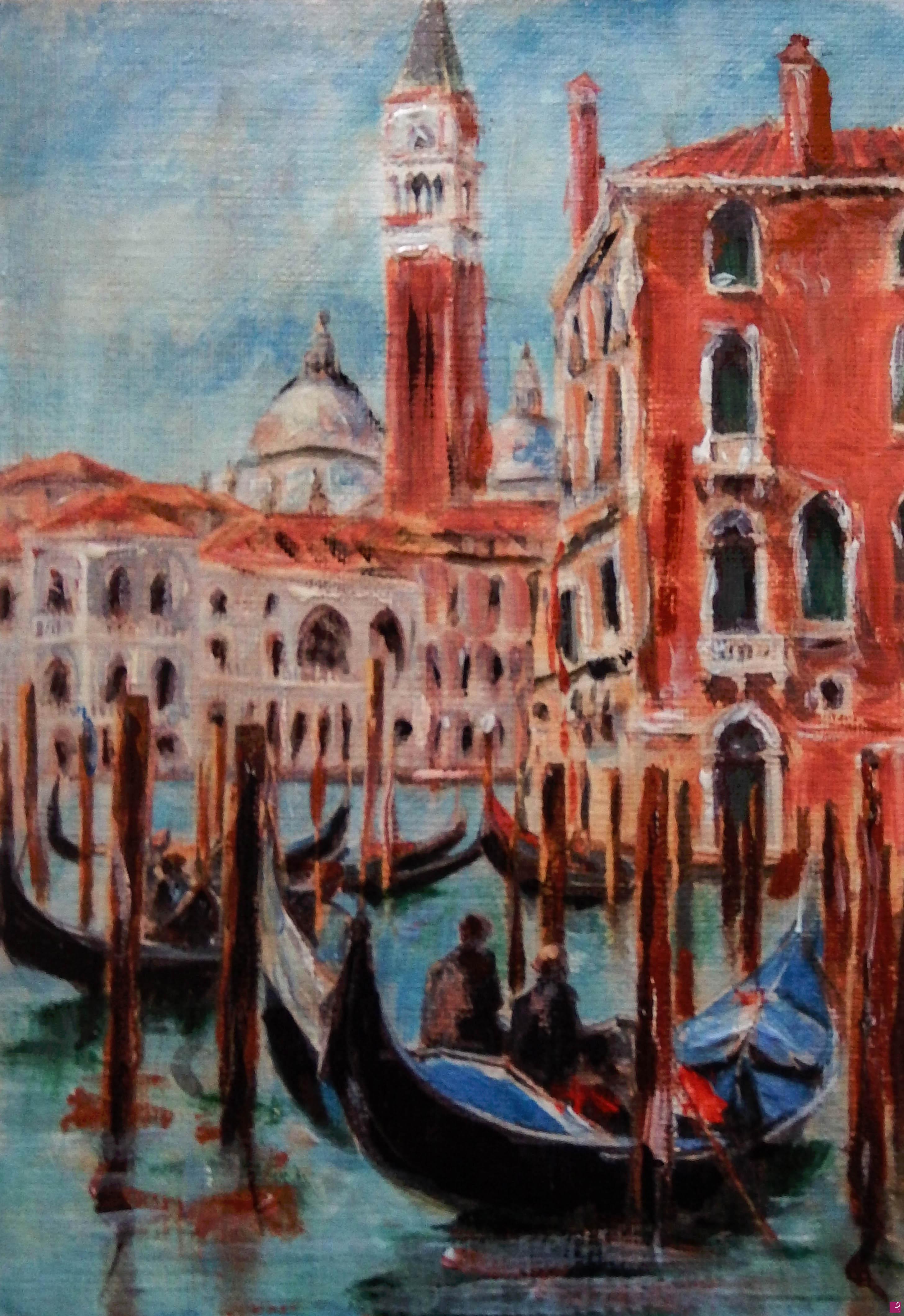 quadri in vendita online - Veduta veneziana