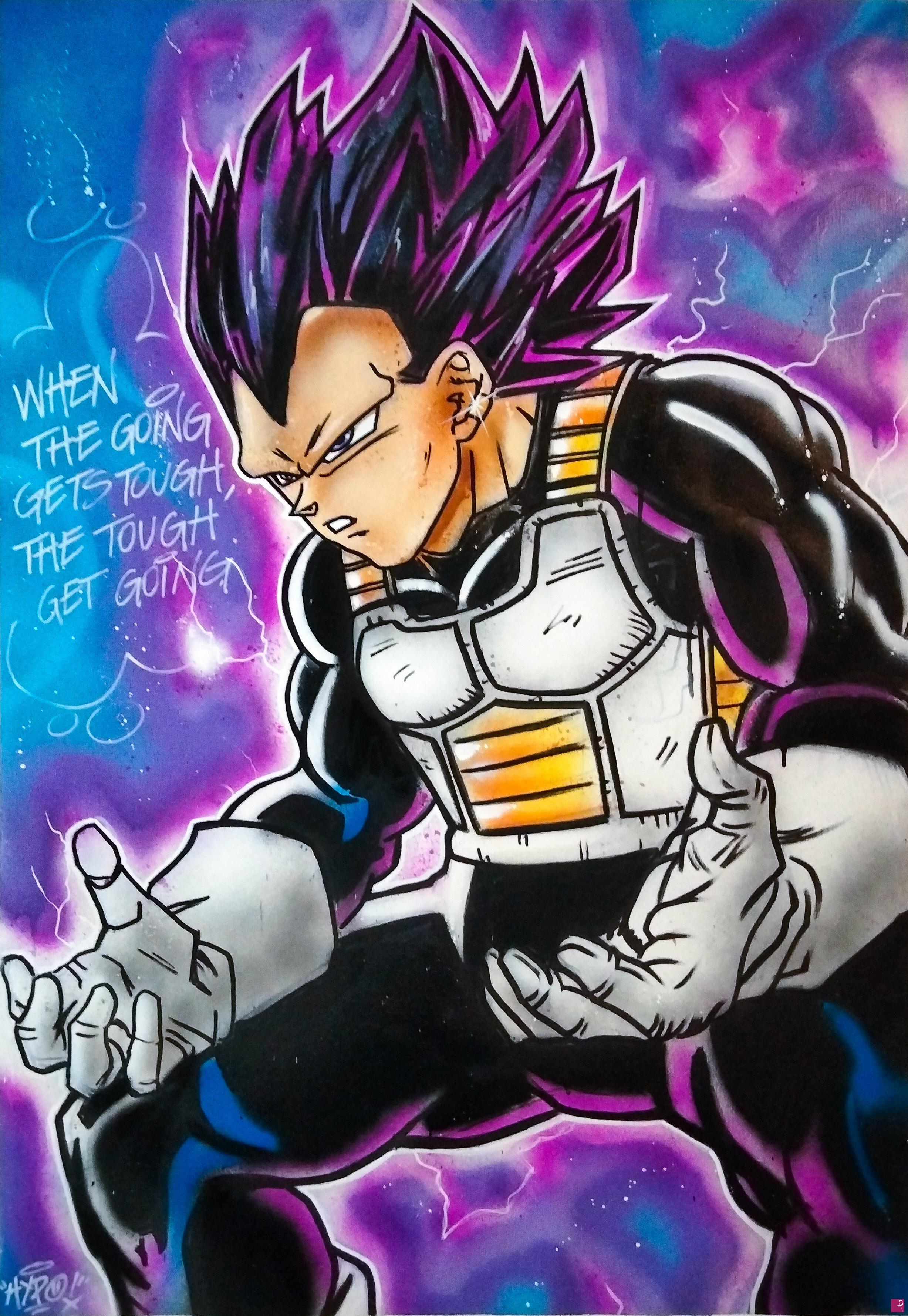 quadri in vendita online - Vegeta Ultra Ego