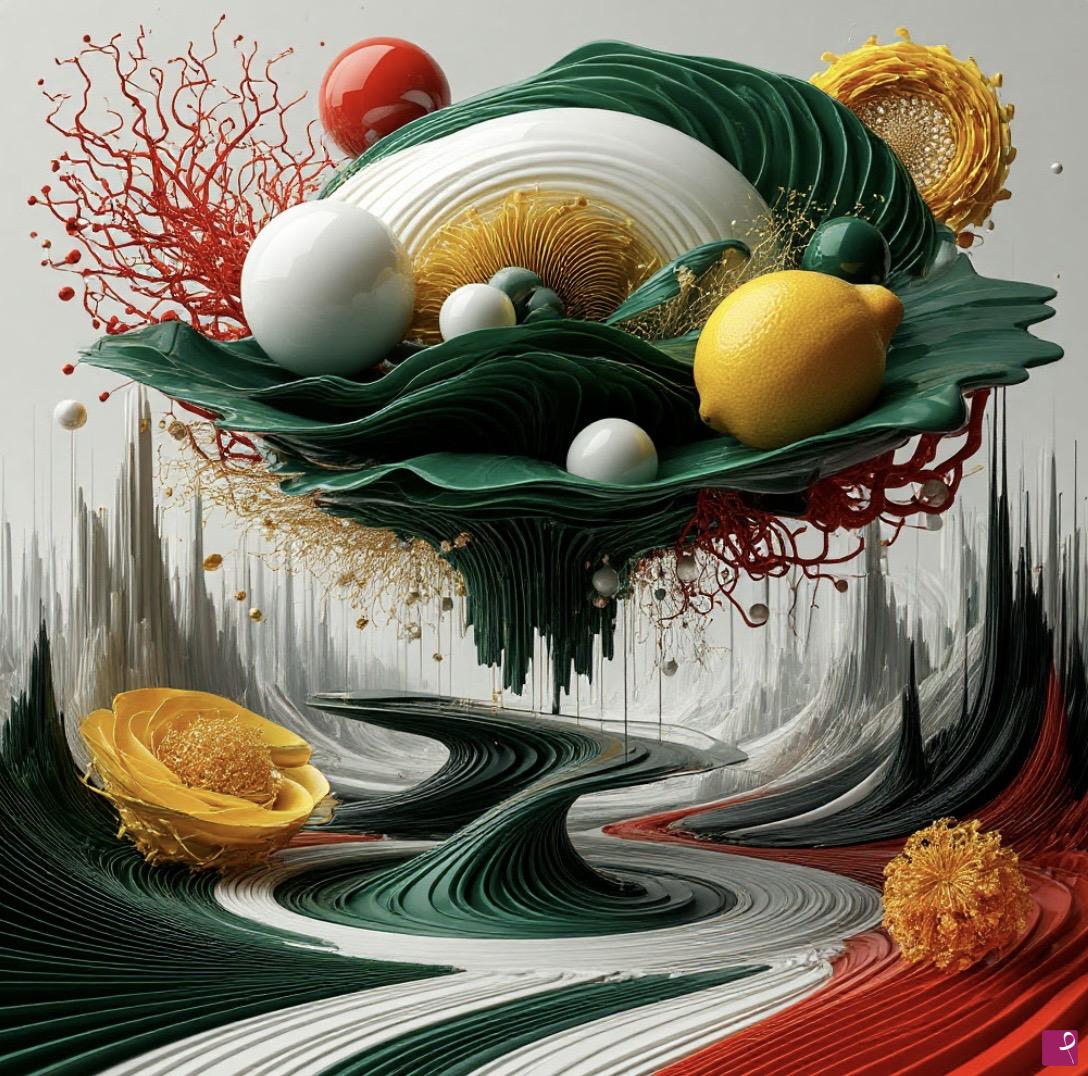 quadri in vendita online - Vegetable cloud