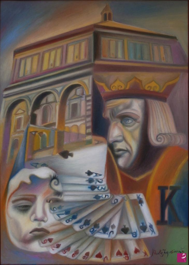 quadri in vendita online - VEGLIA DI SAN GIOVANNI -  VIGIL OF SAINT JOHN