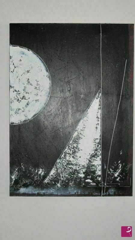 quadri in vendita online - Vela alla luce del buio