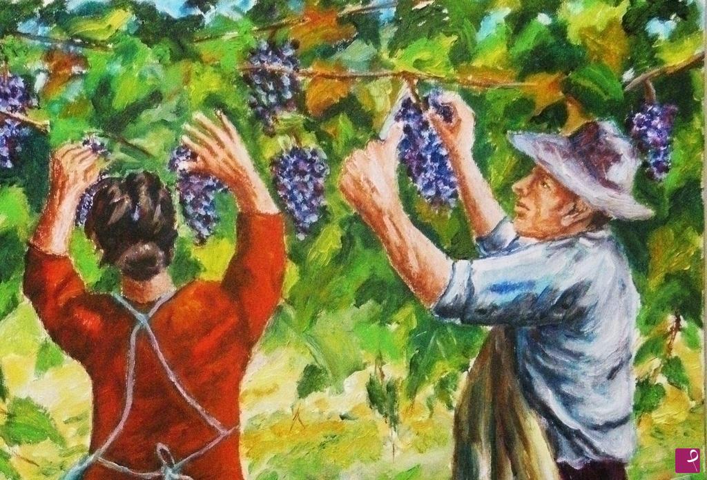 quadri in vendita online - VENDEMMIA 