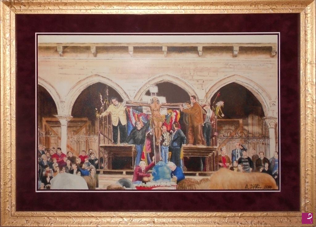 quadri in vendita online - Venerdì Santo a Nicosia