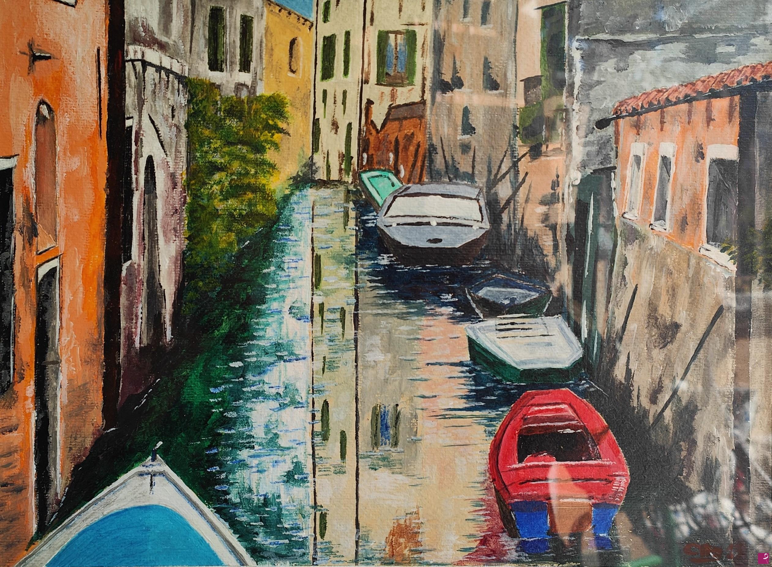 quadri in vendita online - Venezia - Calle