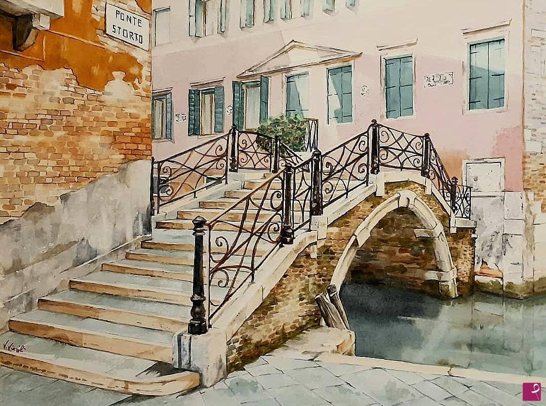 quadri in vendita online - Venezia - Il Ponte Storto