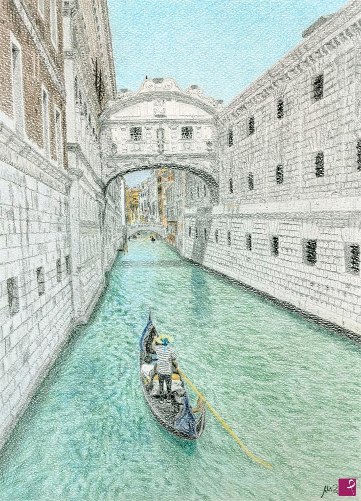 quadri in vendita online - Venezia - Ponte dei Sospiri