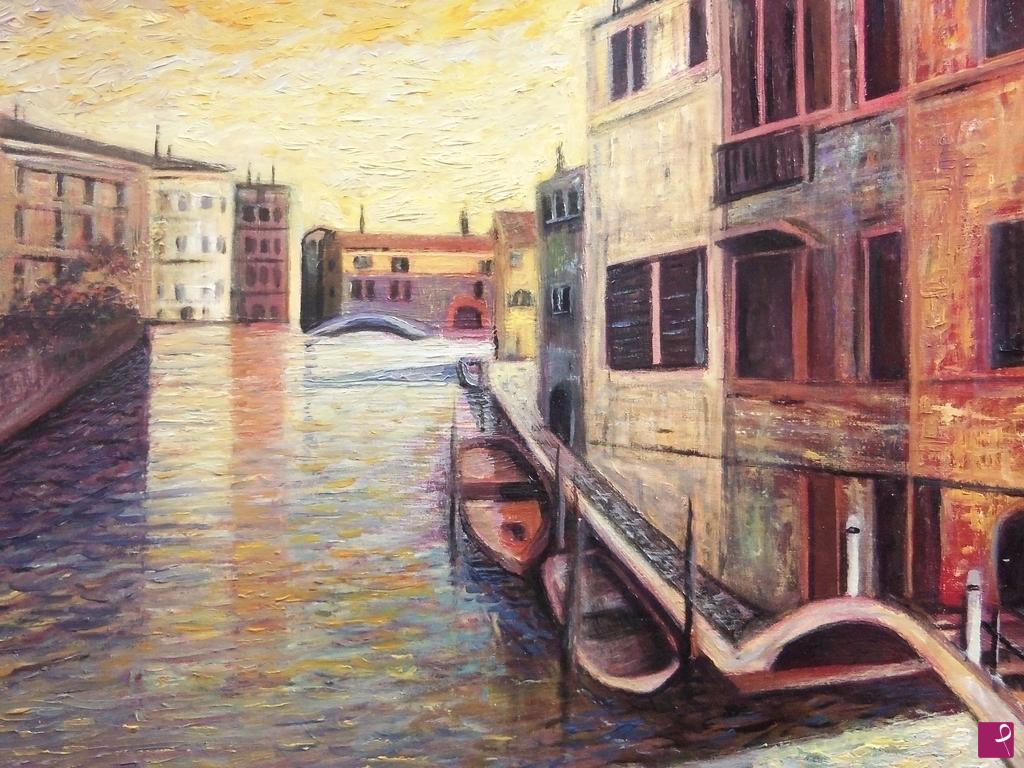 quadri in vendita online - venezia canale