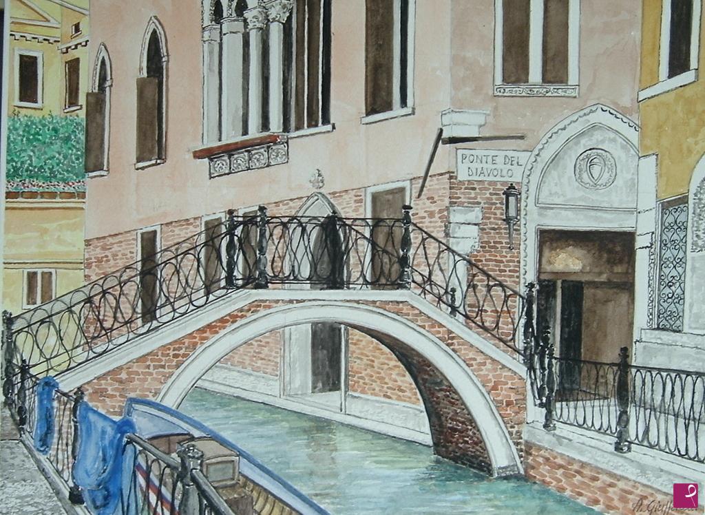 quadri in vendita online - VENEZIA .... I PONTI