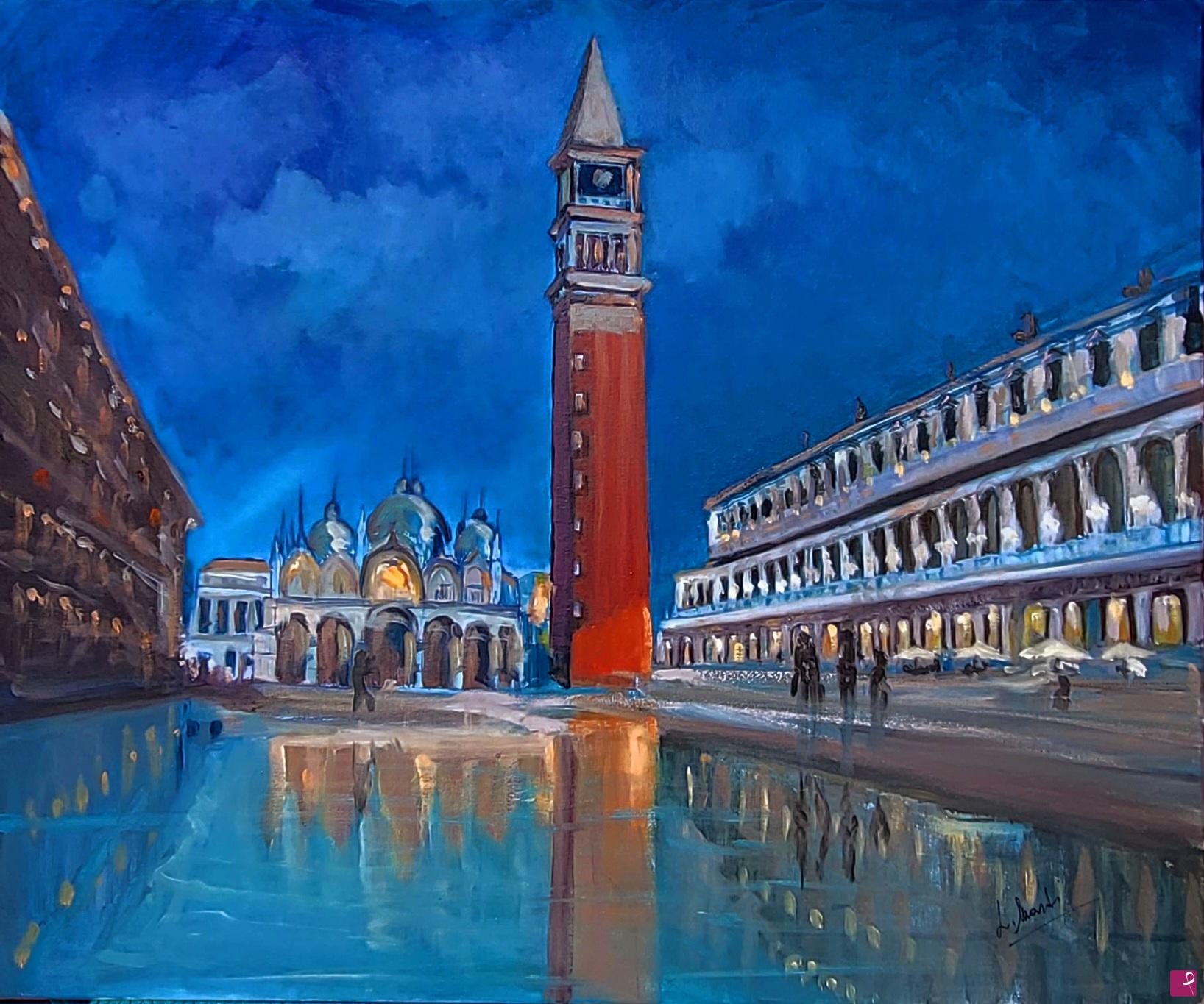 quadri in vendita online - VENEZIA IN BLU