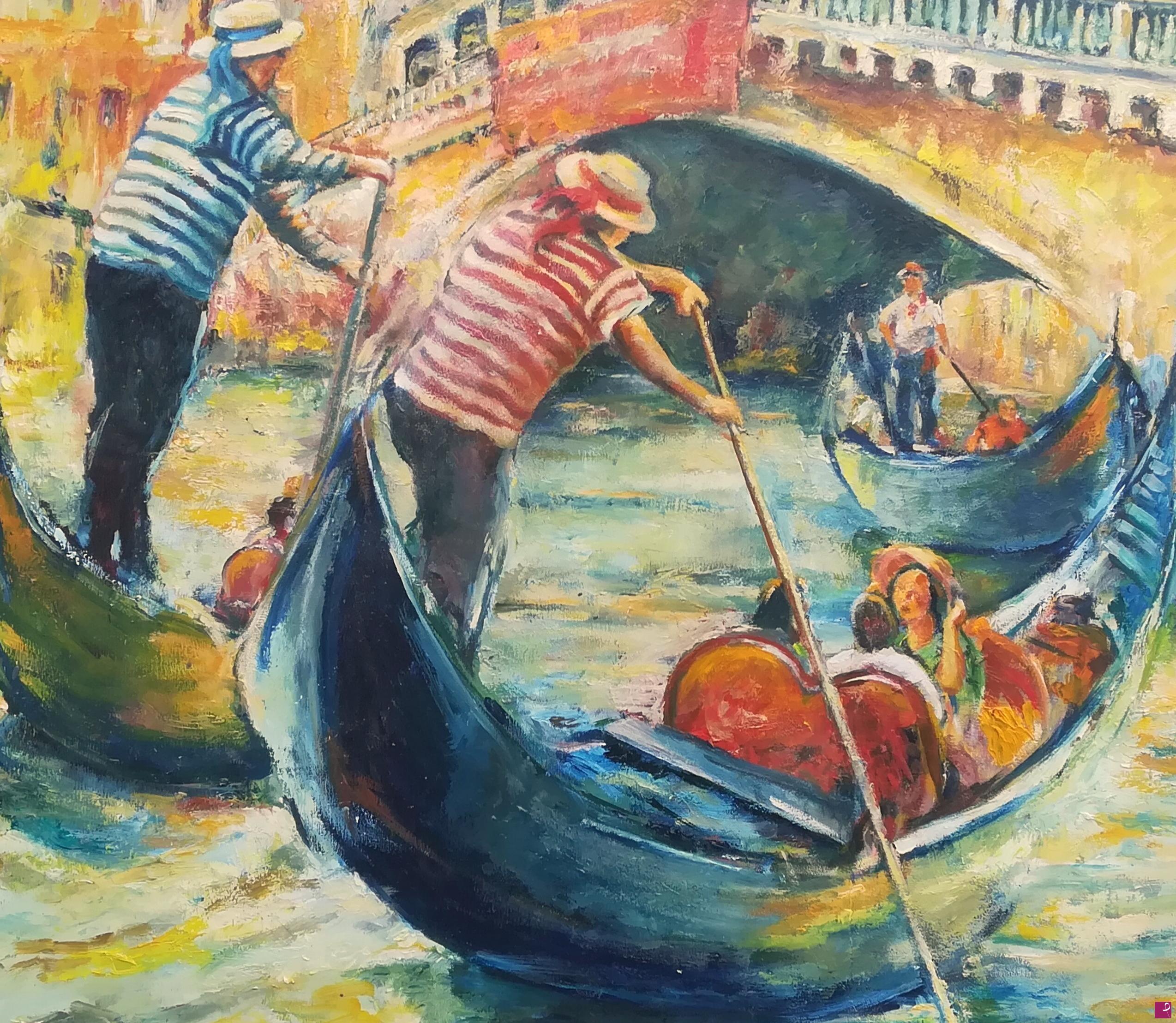 quadri in vendita online - Venezia in gondola