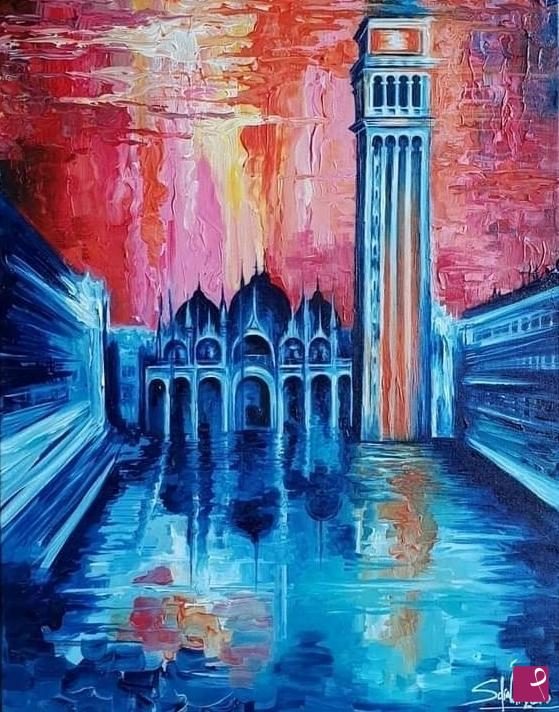 quadri in vendita online - "Venezia. L'amore dell'acqua"