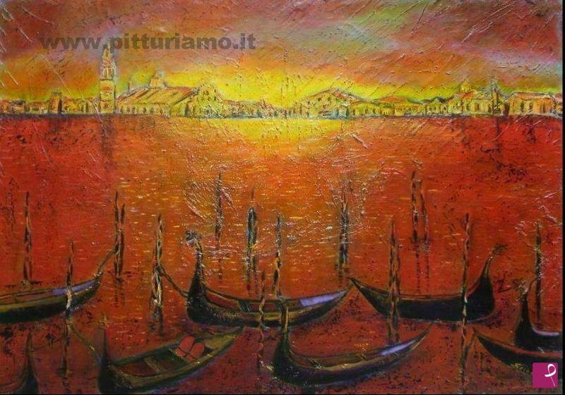 quadri in vendita online - Venezia marziana