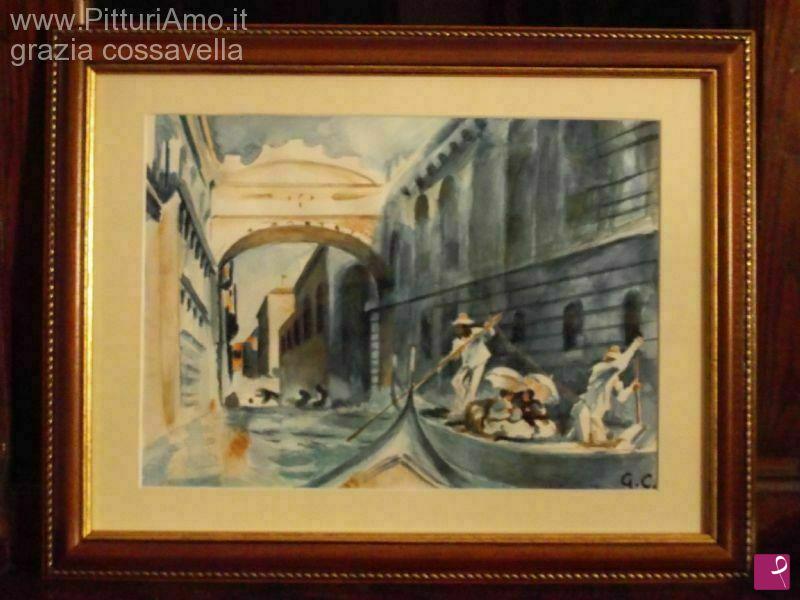 quadri in vendita online - VENEZIA Ponte dei Sospiri