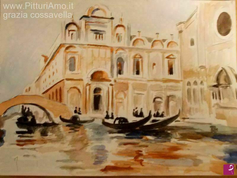quadri in vendita online - VENEZIA  Rio dei Mendicanti