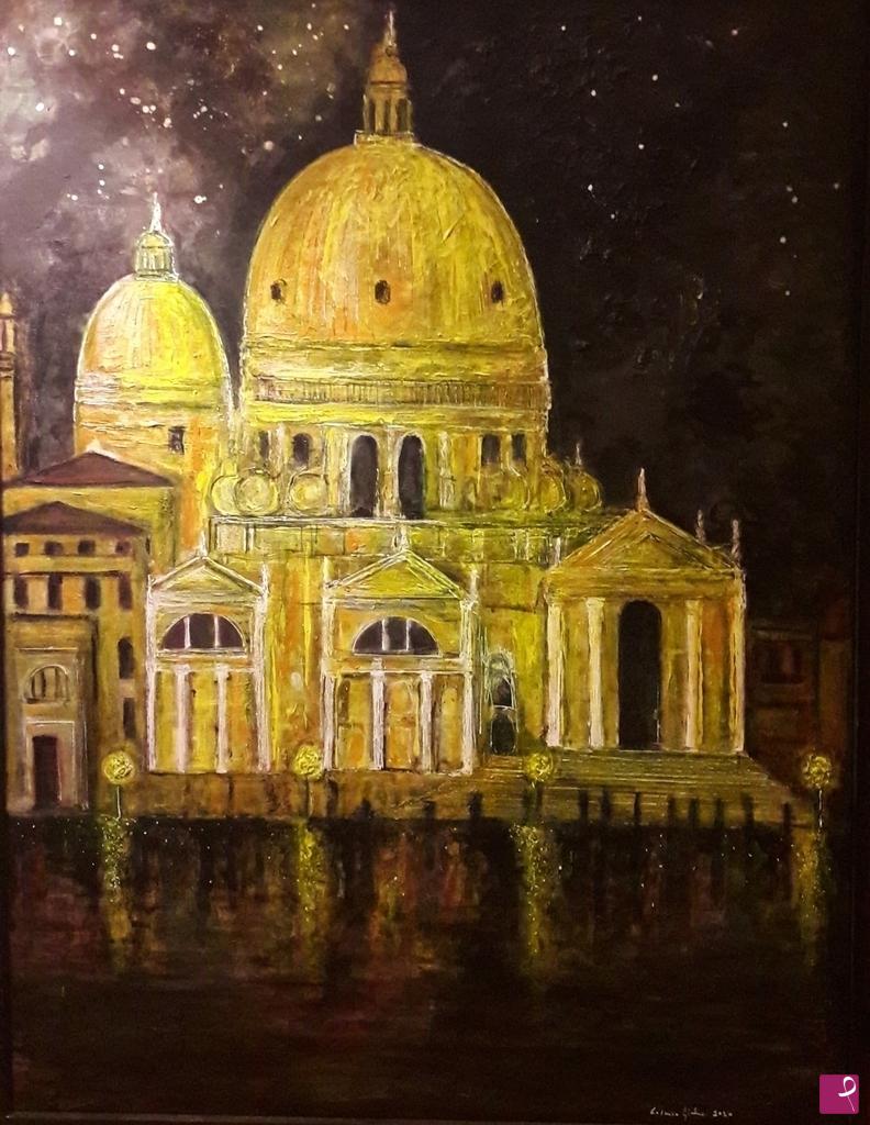 quadri in vendita online - Venezianità Figura Uno