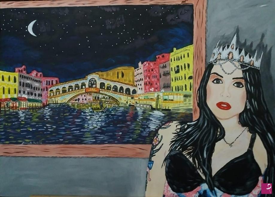 quadri in vendita online - Venice Queen