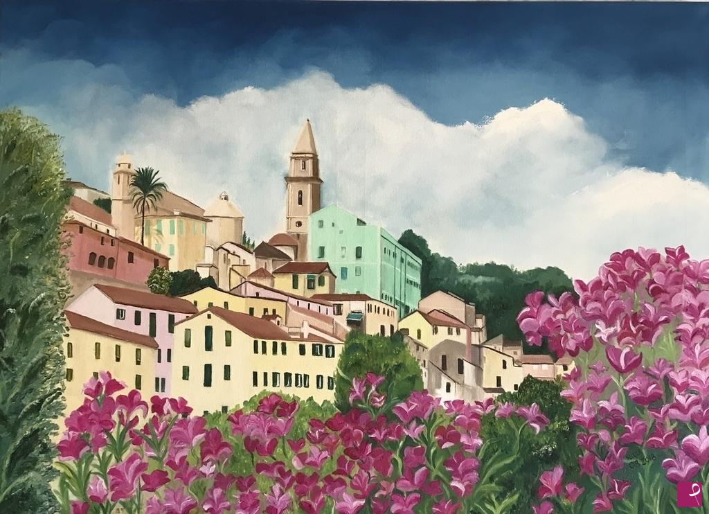 quadri in vendita online - Ventimiglia Alta