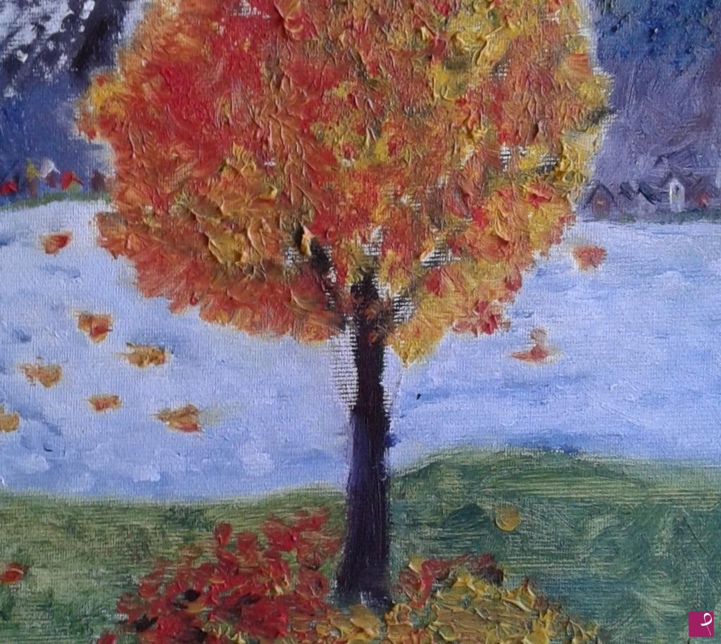 quadri in vendita online - "Vento d'autunno"