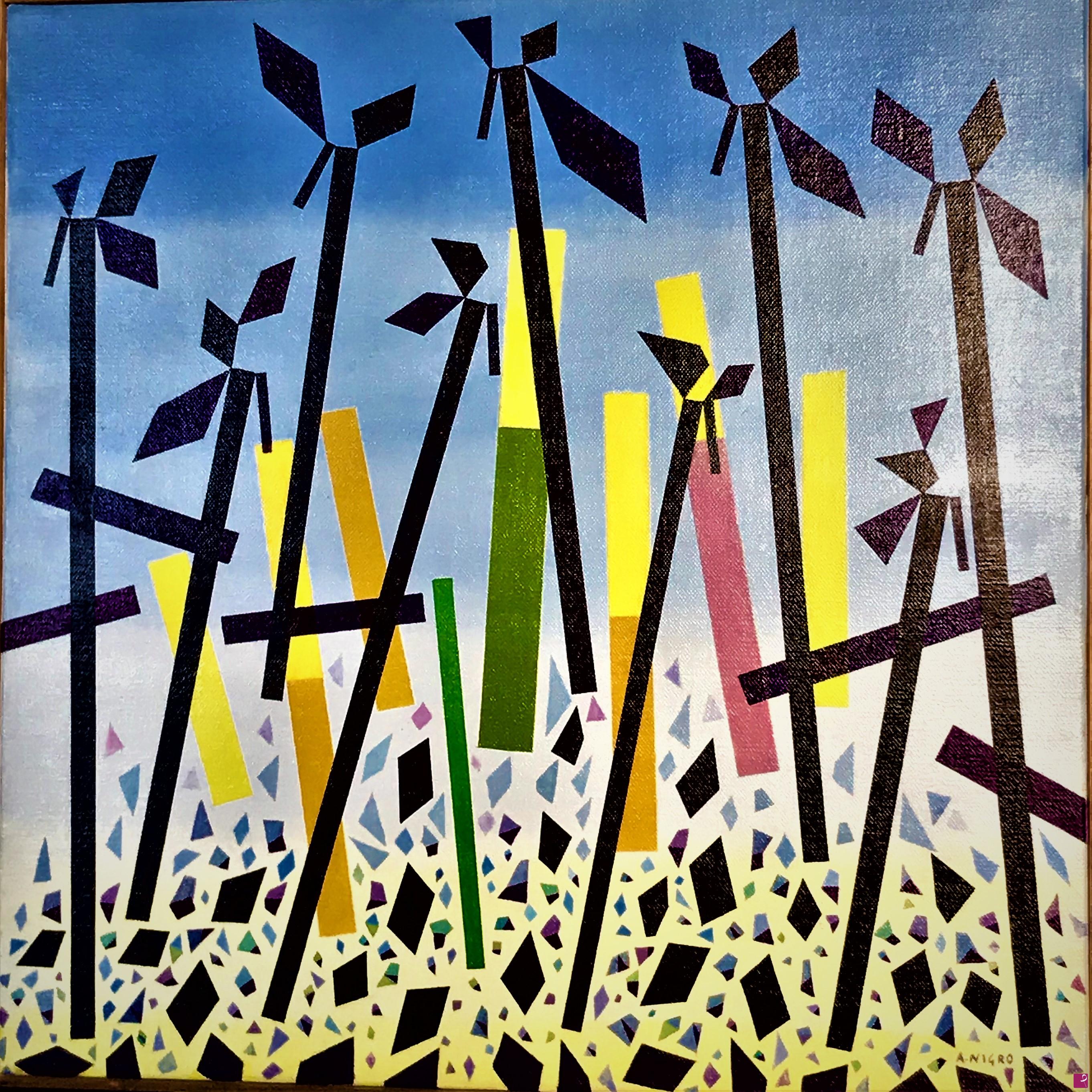 quadri in vendita online - Vento di primavera -  2010