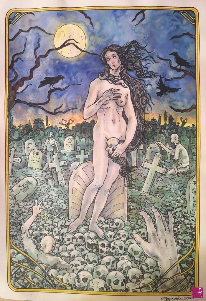 quadri in vendita online - Venus of the Living Dead
