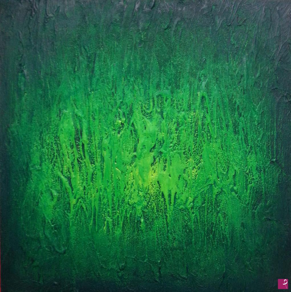 quadri in vendita online - Verde bosco