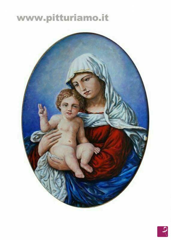 quadri in vendita online - Vergine Madre