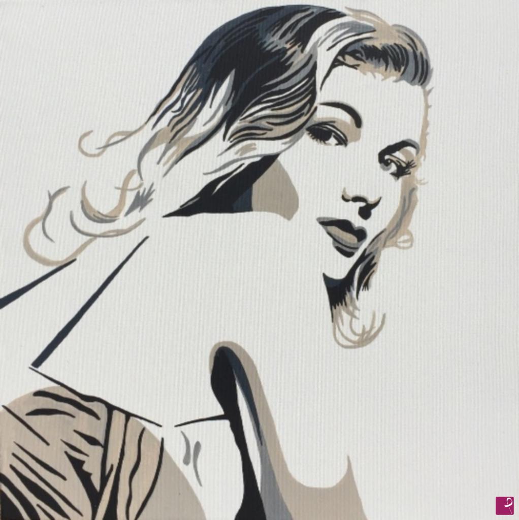quadri in vendita online - VERONICA LAKE - STYLE POP ART