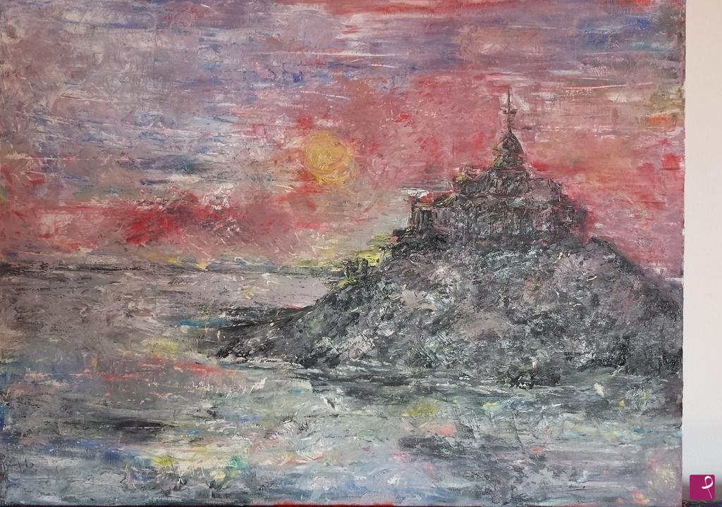 quadri in vendita online - Vers MontSaintMichel