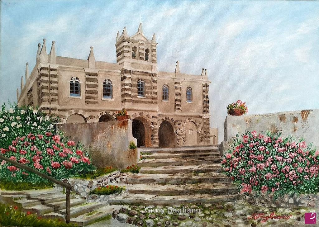 quadri in vendita online - "Verso il cielo" Santa Maria dell'isola (Tropea)