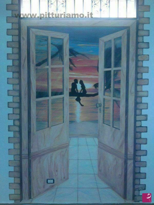 quadri in vendita online - verso il tramonto