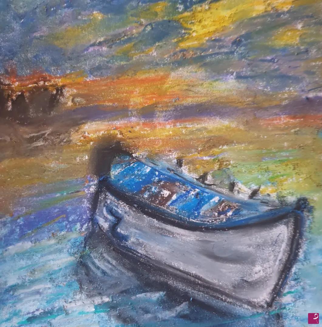 quadri in vendita online - Verso il tramonto