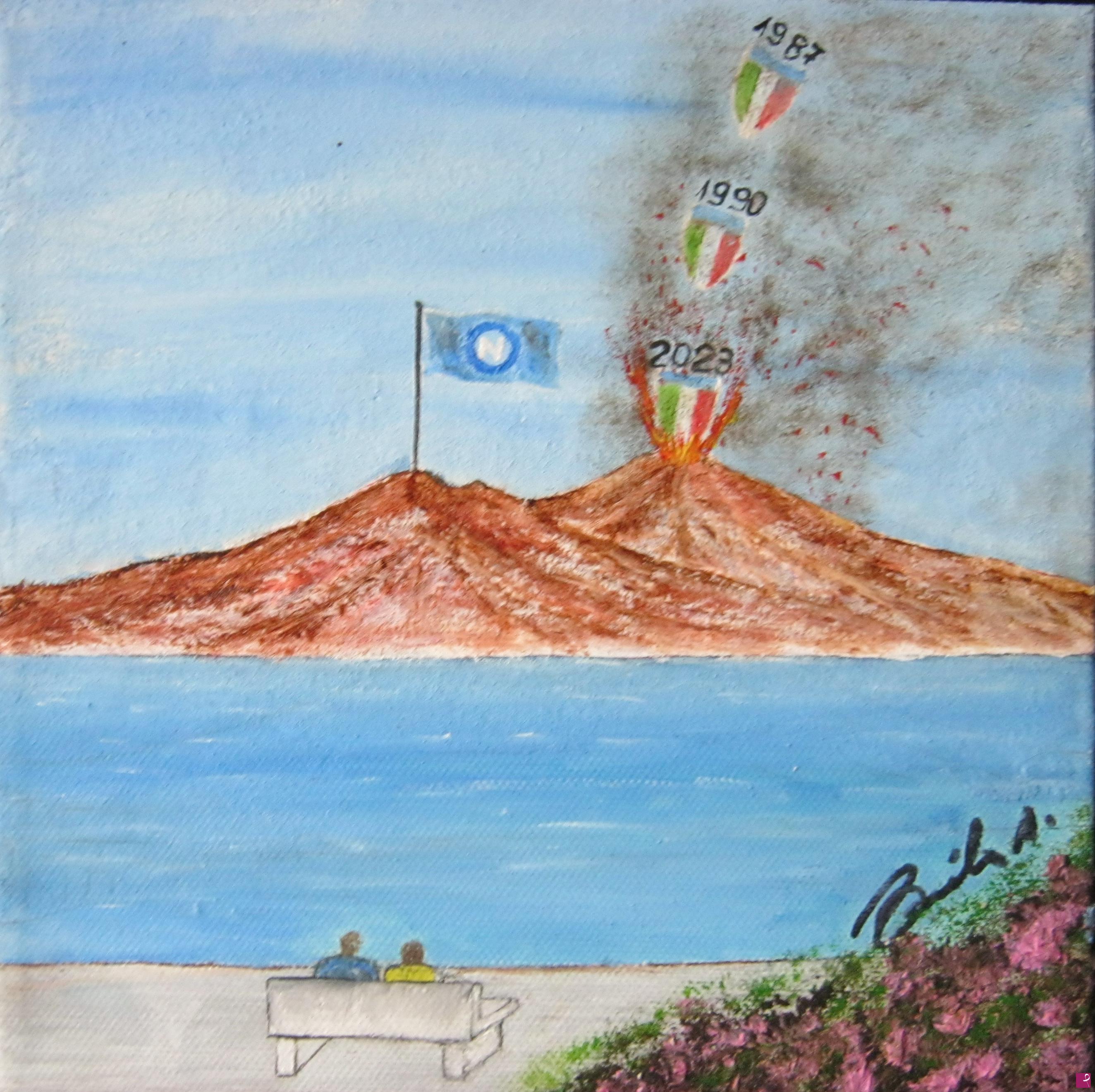 quadri in vendita online - VESUVIO 1