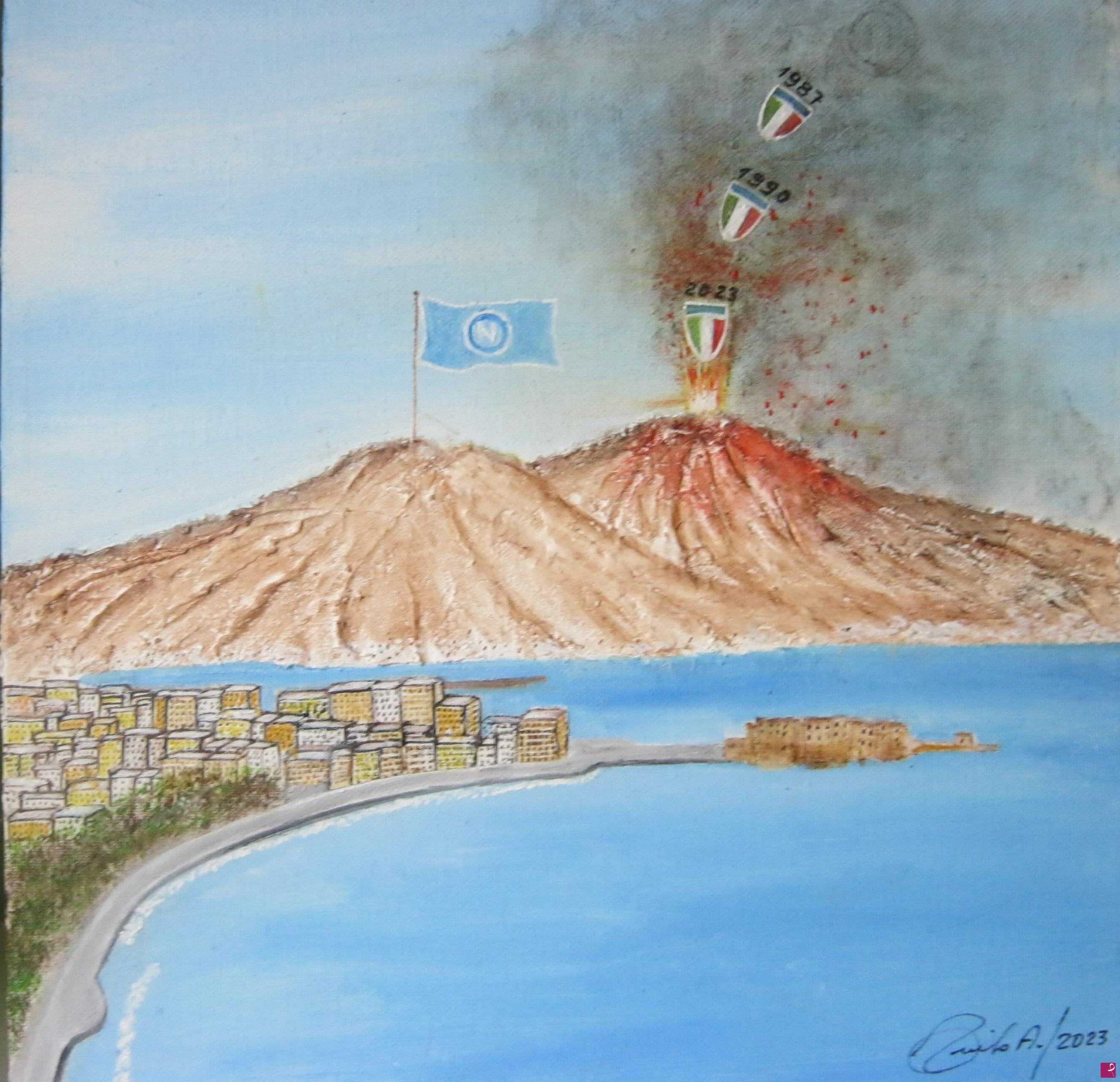 quadri in vendita online - VESUVIO