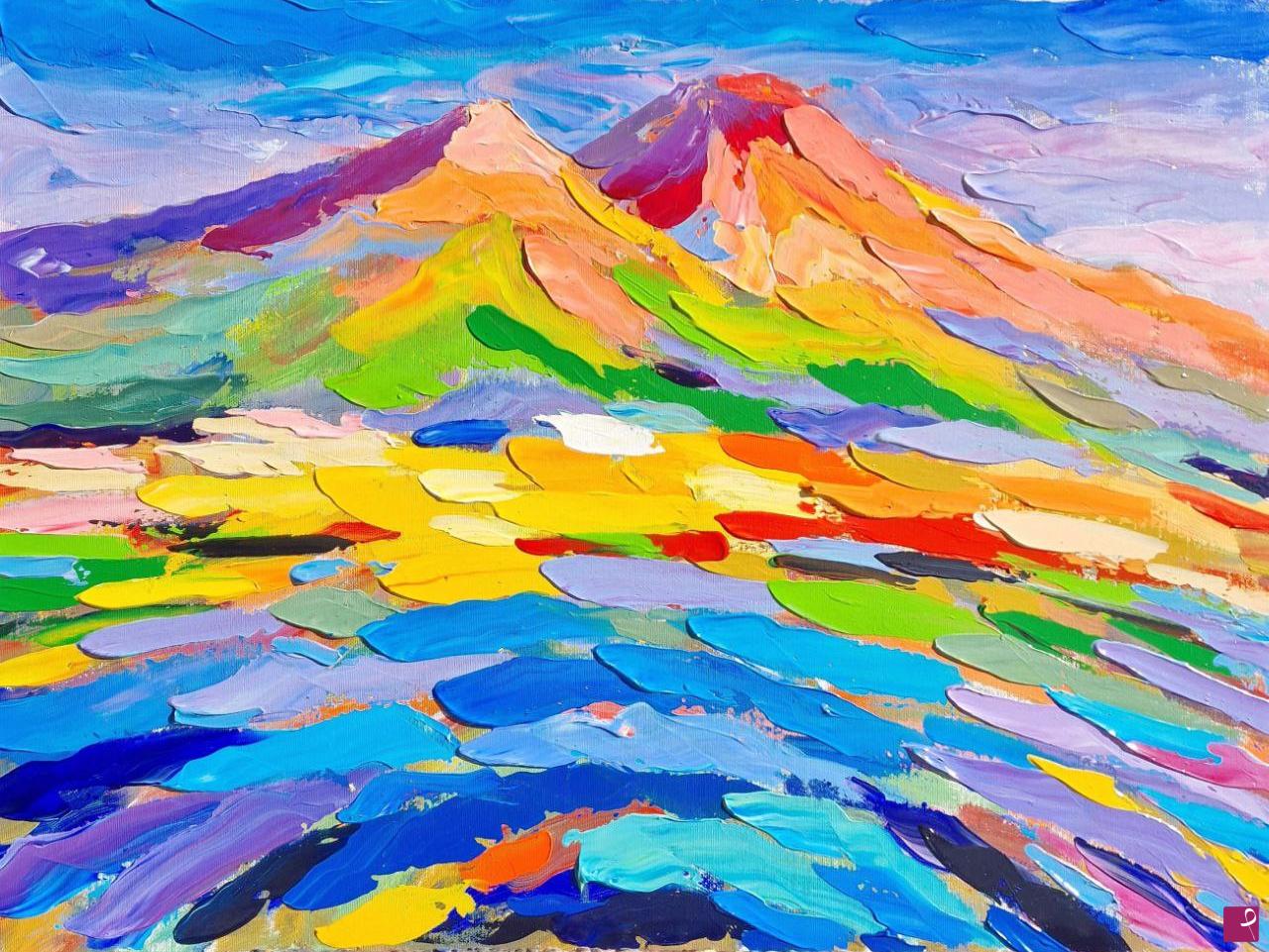 quadri in vendita online - Vesuvio
