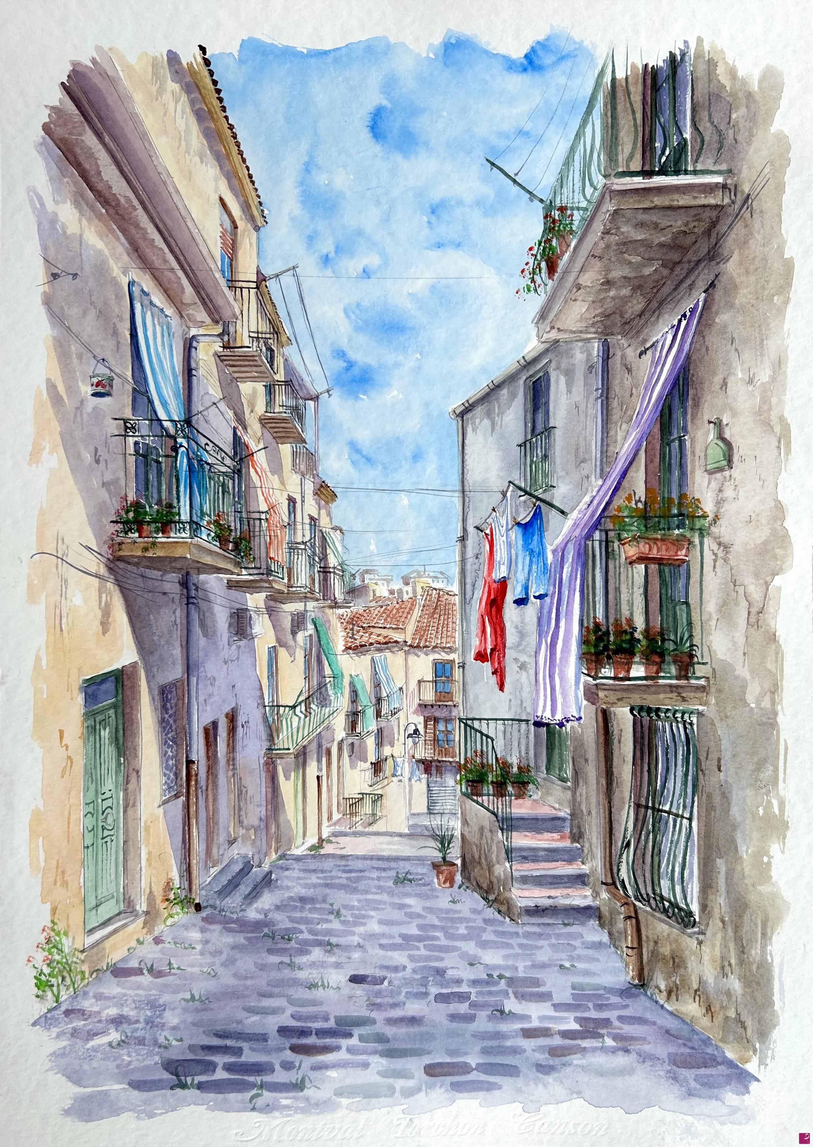 quadri in vendita online - Via Bellavia - San Cataldo (CL)
