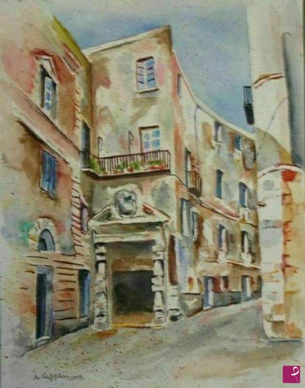 quadri in vendita online - Via Dei Genovesi - Cagliari