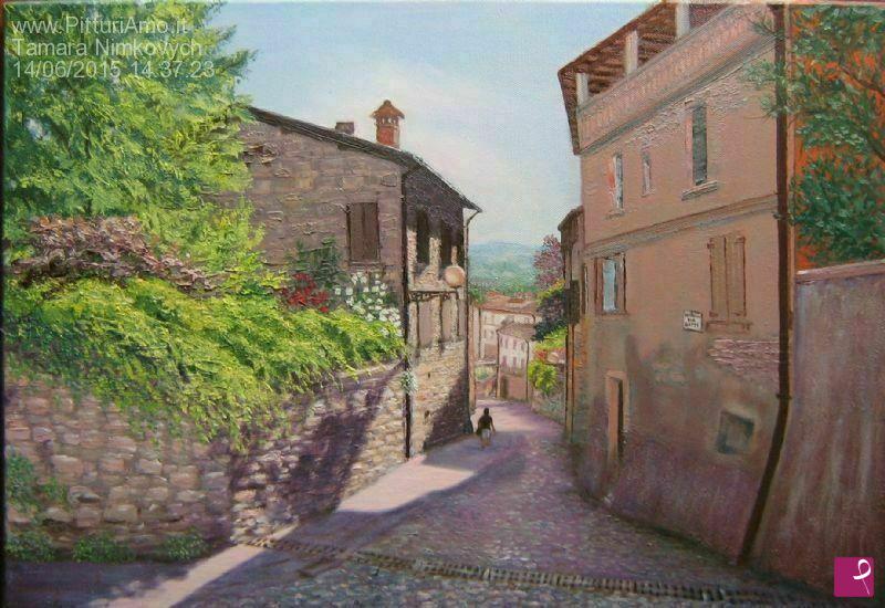 quadri in vendita online - Via del castello
