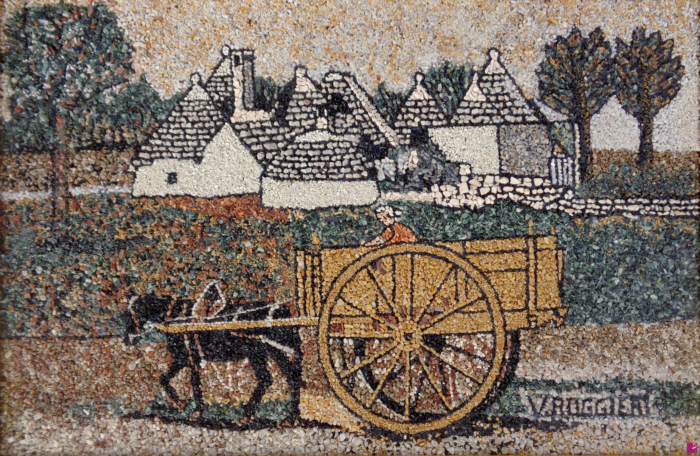 quadri in vendita online - VIAGGIO IN CARROZZA NELLA VALLE D'ITRIA