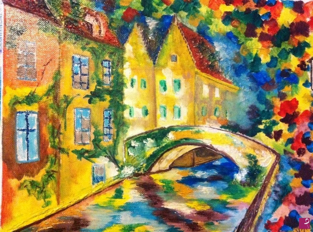 quadri in vendita online - Viaggio nei paesi nordici