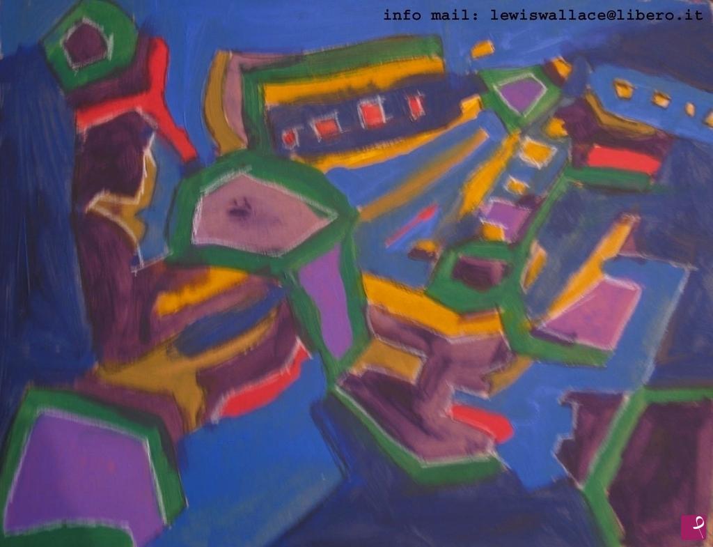 quadri in vendita online - Viaggio Notturno (2016) unica originale ed autentica