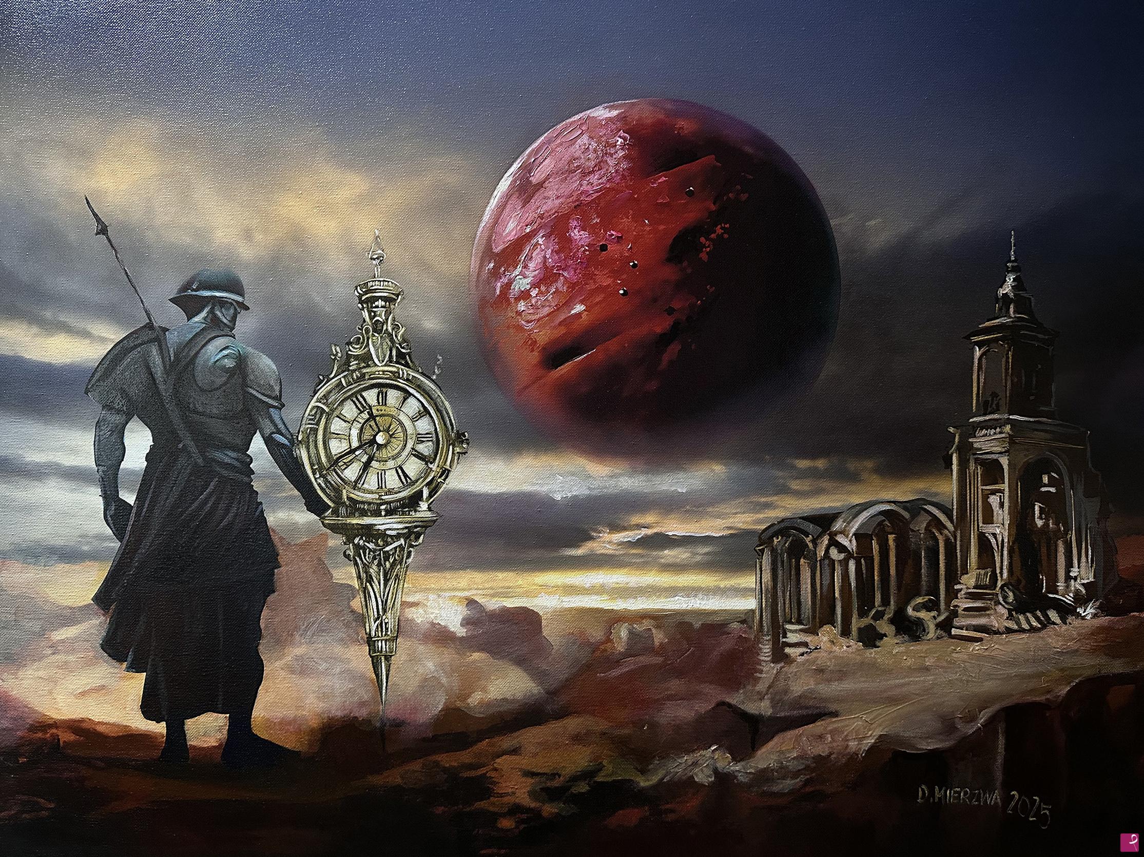 quadri in vendita online - Vibrazioni del Tempo v.10 – Il Guardiano del Tempo