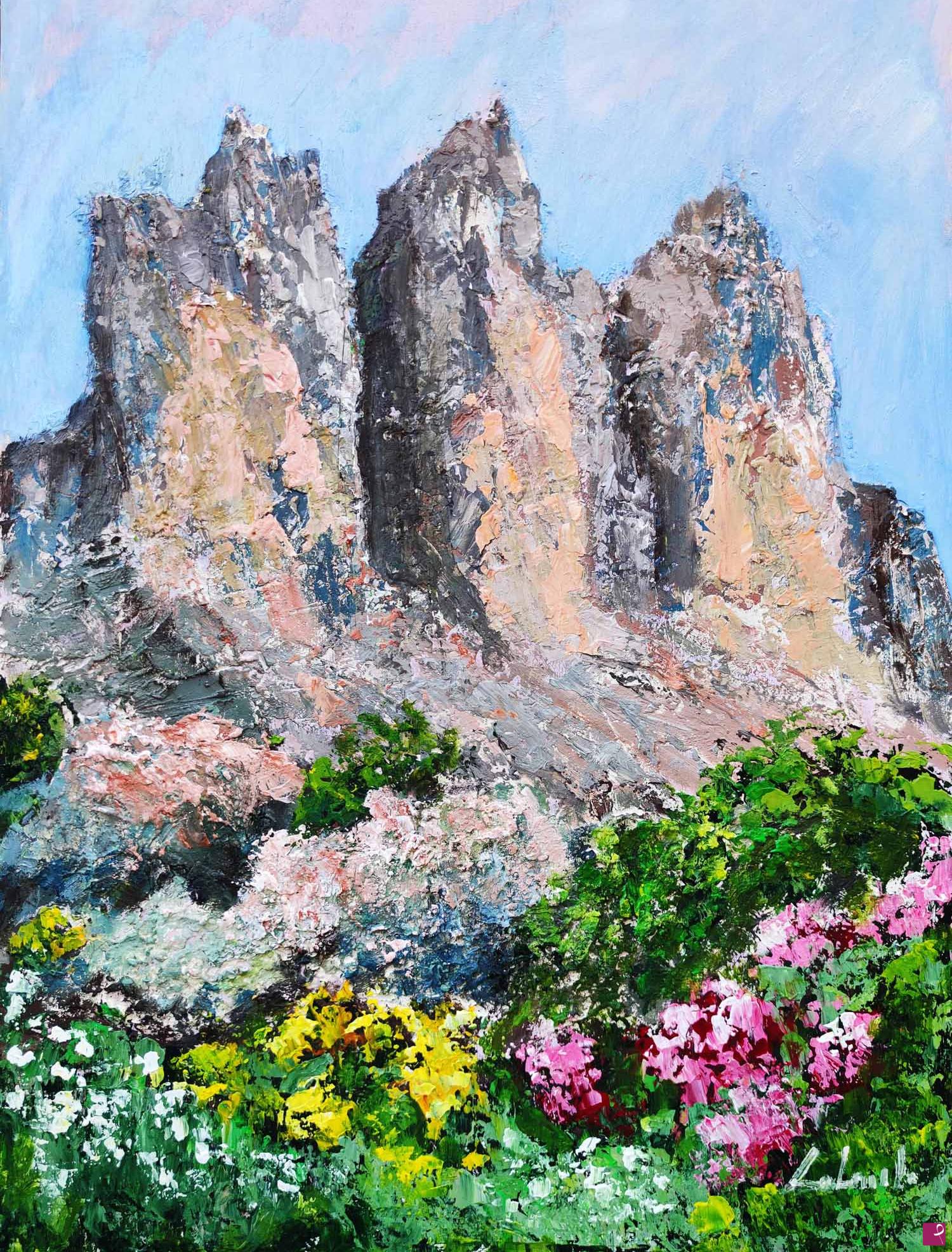 quadri in vendita online - Vicine al cielo - le tre cime di Lavaredo 