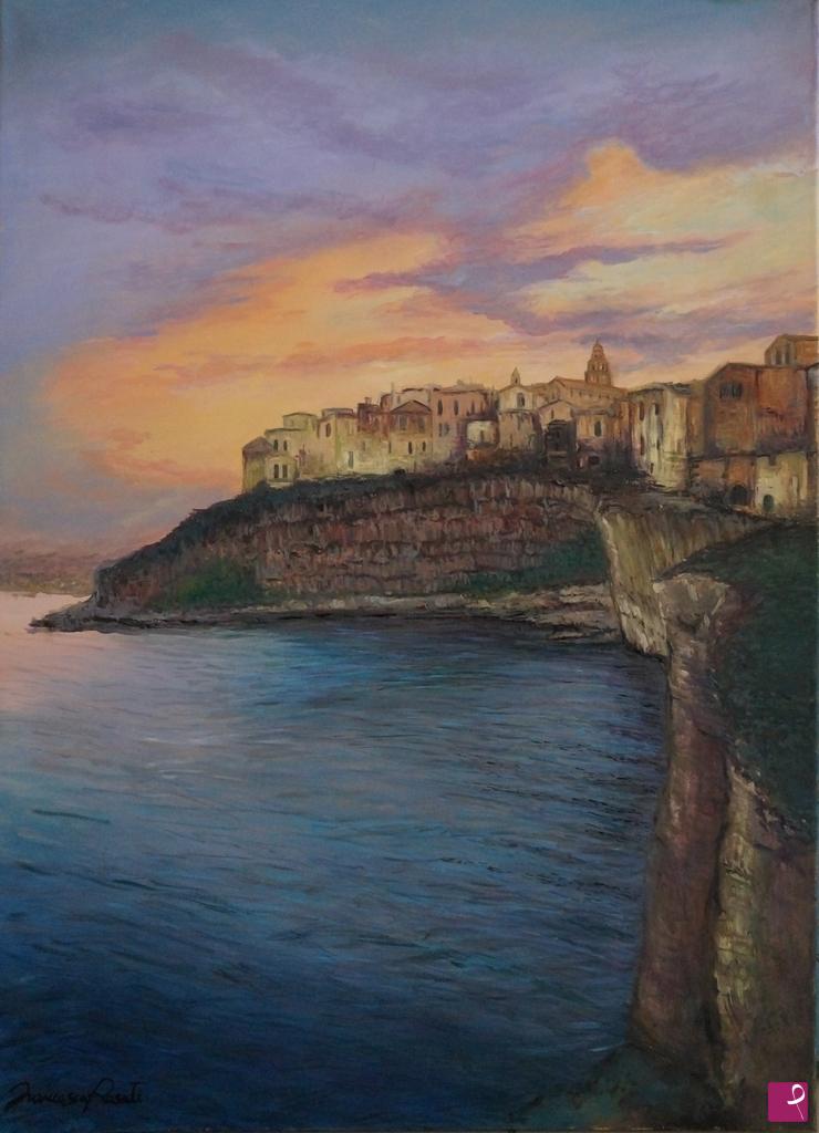 quadri in vendita online - Vieste  centro storico