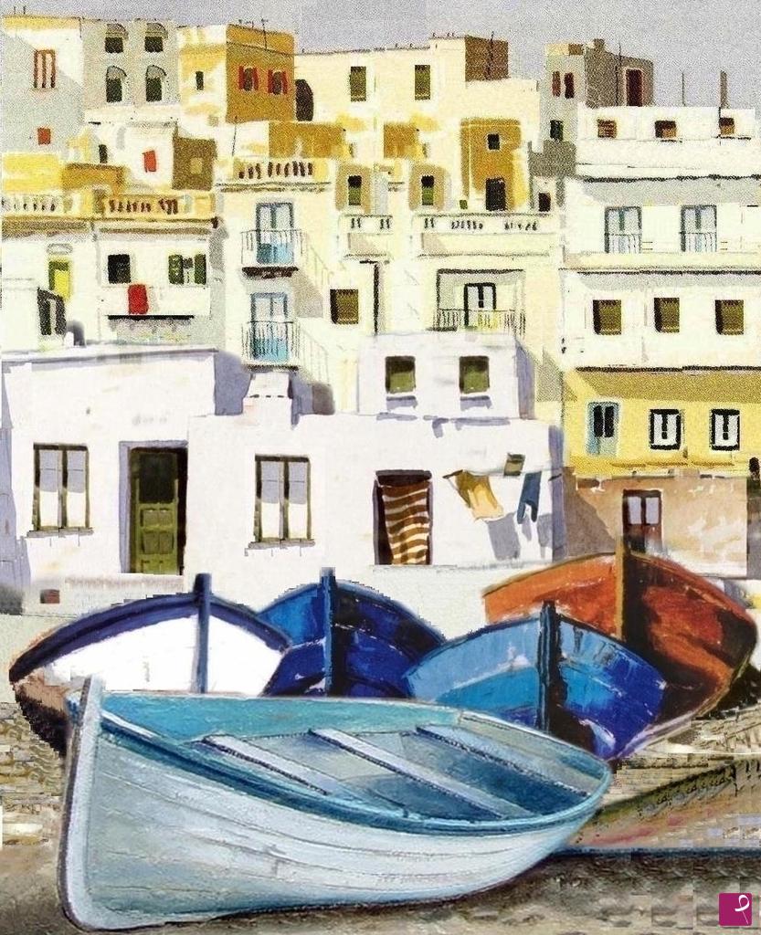 quadri in vendita online - vieste FG - antiche case bianche