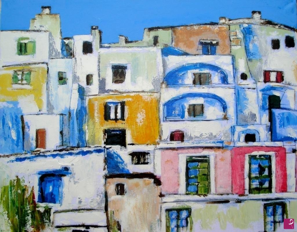 quadri in vendita online - Vieste FG -  i  colori del Sud