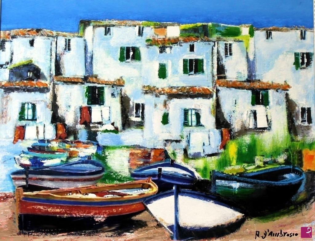quadri in vendita online - vieste FG - luce del mattino
