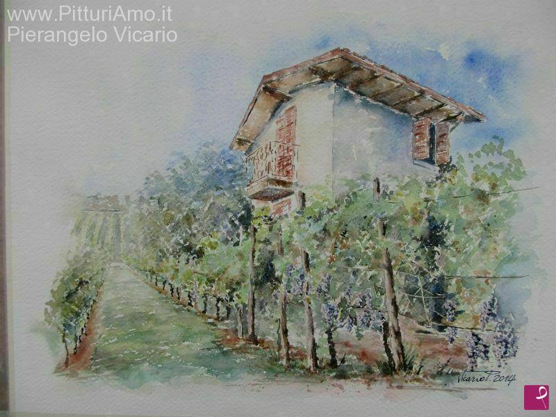 quadri in vendita online - Vigna a Montalbano