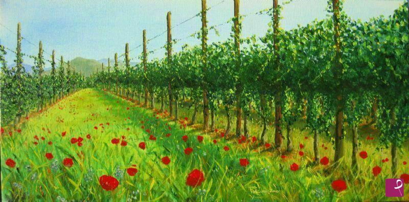 quadri in vendita online - vigneto
